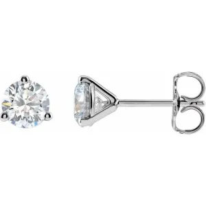 14K White Gold Lab-Grown Diamond Studs .25CTW