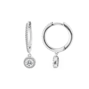 14KW 62RD0.20CT,2RD0.20CT,HOOP WITH DANGLE  (118HP401987W14)