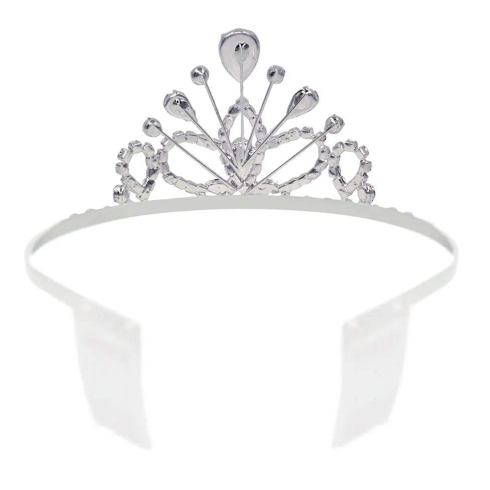 #16260xs- Maus Tiara 2.25" - Crystal