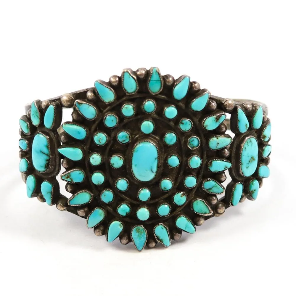 1960s Turquoise Cuff