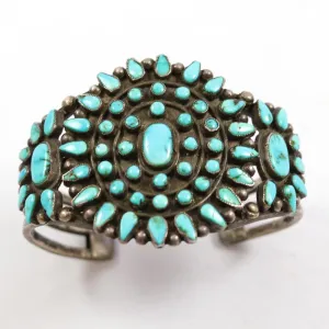 1960s Turquoise Cuff