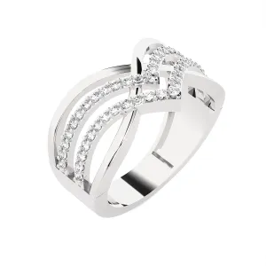 3/8 ctw Round Lab Grown Diamond Ring