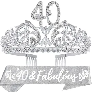 40th Birthday, 40th Birthday Gift, 40th Birthday Decorations for Women, 40th Birthday