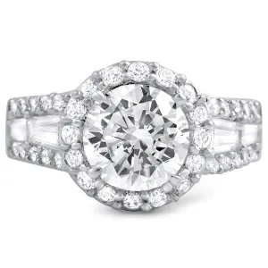 4.68 CTW Fancy Sterling Silver CZ Cocktail Ring 4.68 CTW Fancy Sterling Silver CZ Cocktail Ring
