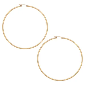 65mm Gold Filled Hoops