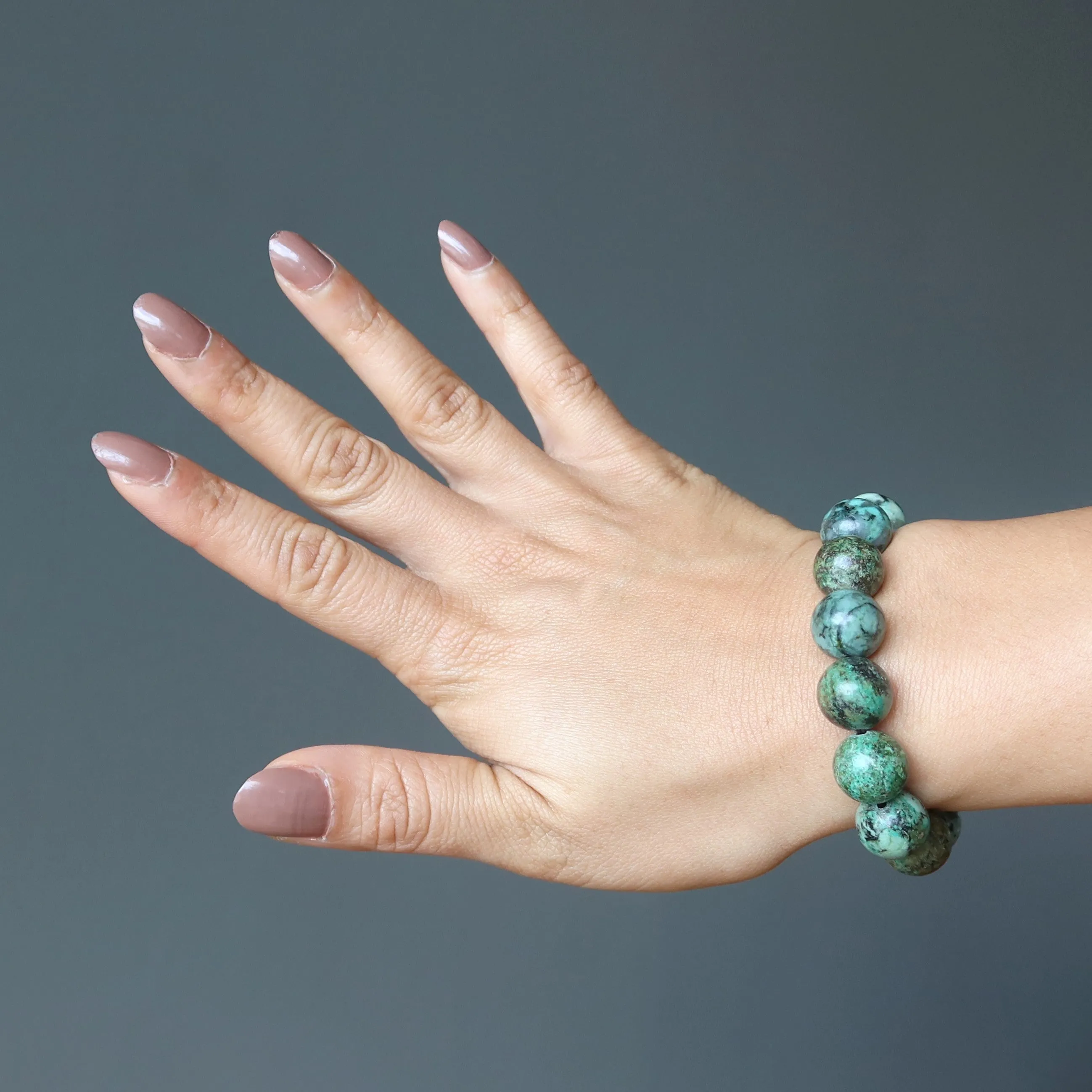 African Turquoise Bracelet Exotic Earth