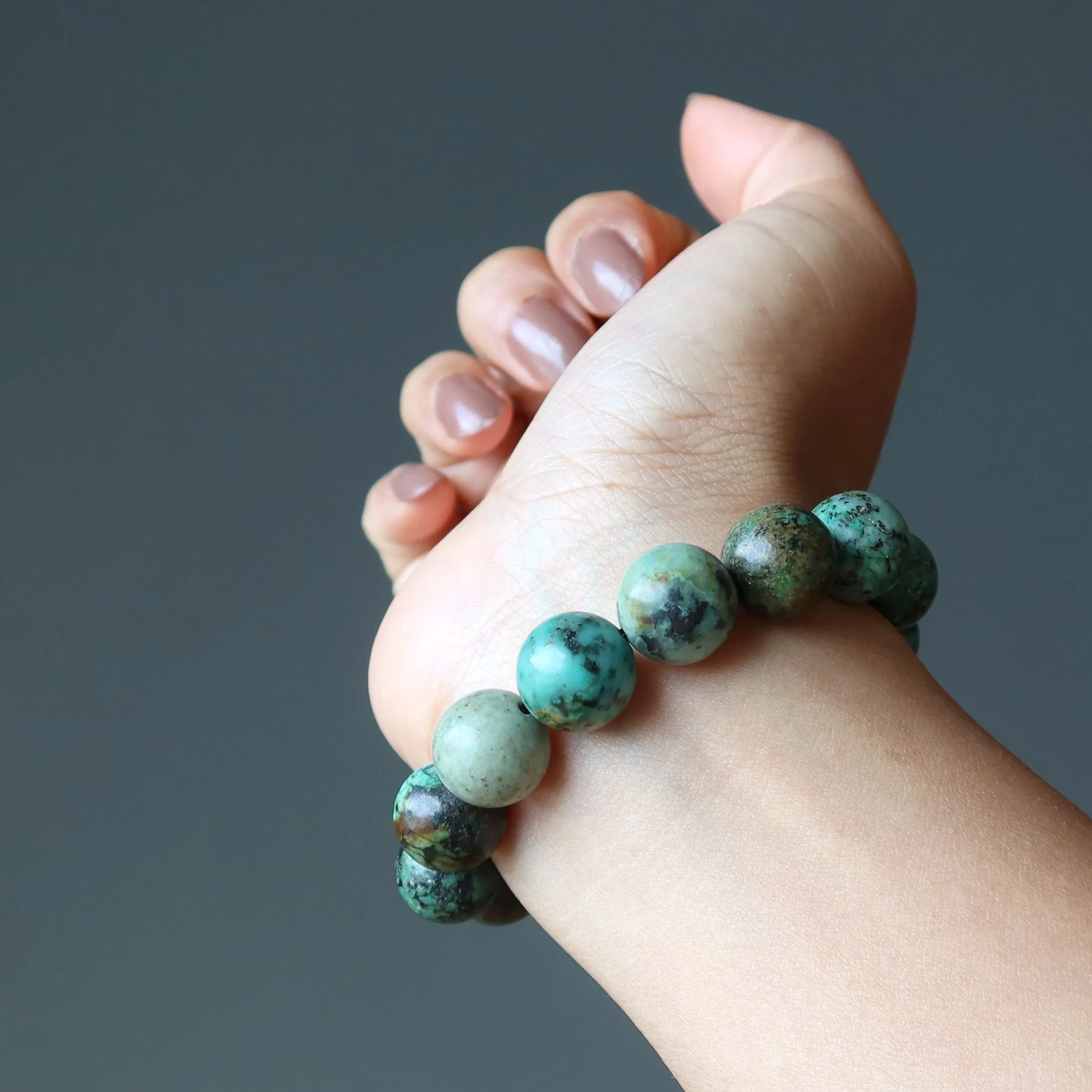 African Turquoise Bracelet Exotic Earth