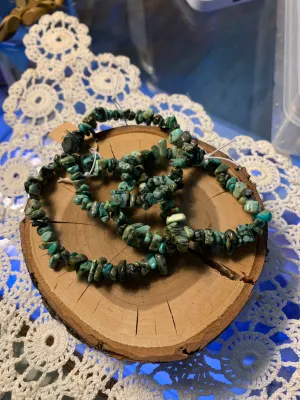 African Turquoise Stretch Bracelet