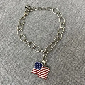 AHG Flag Charm Bracelet