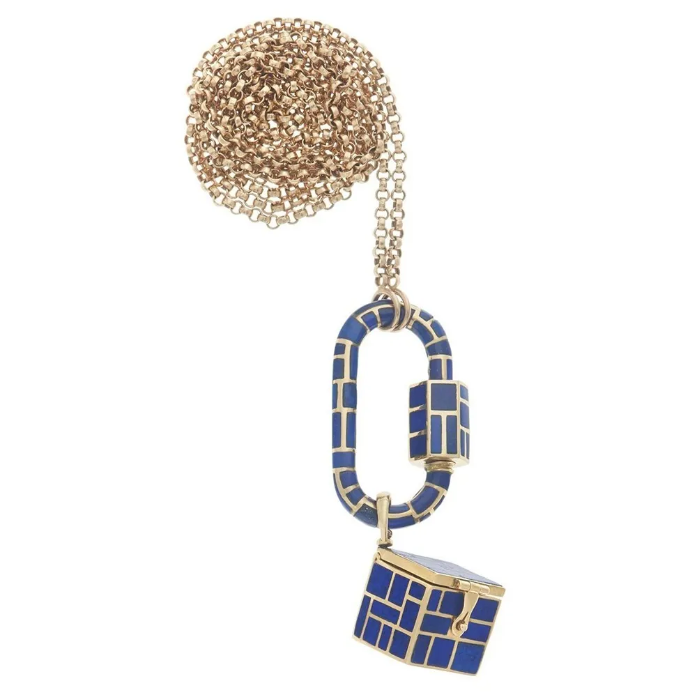 All Inlay Lock with Lapis