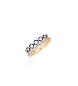 Alma Lapis Duo Dome Ring