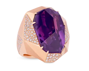 Amethyst Cocktail Ring, 27.80 carats