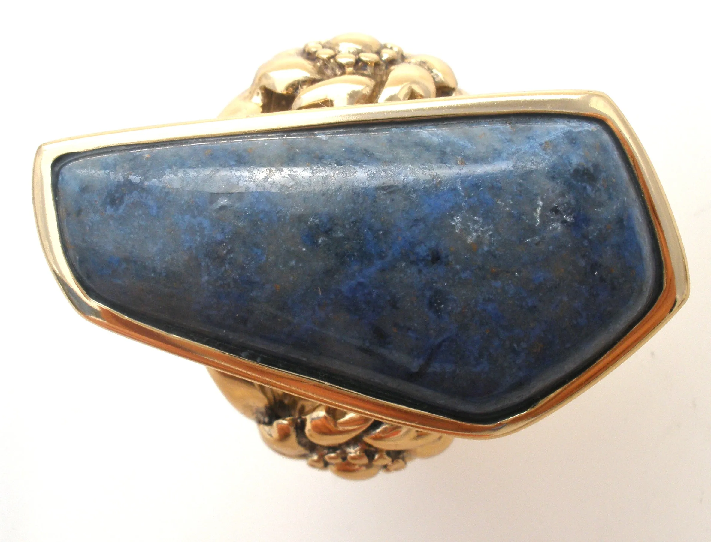 Barse Bronze Lapis Lazuli Ring Size 6