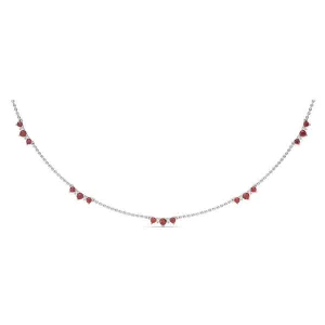 Ben Garelick Ruby & Diamond Necklace