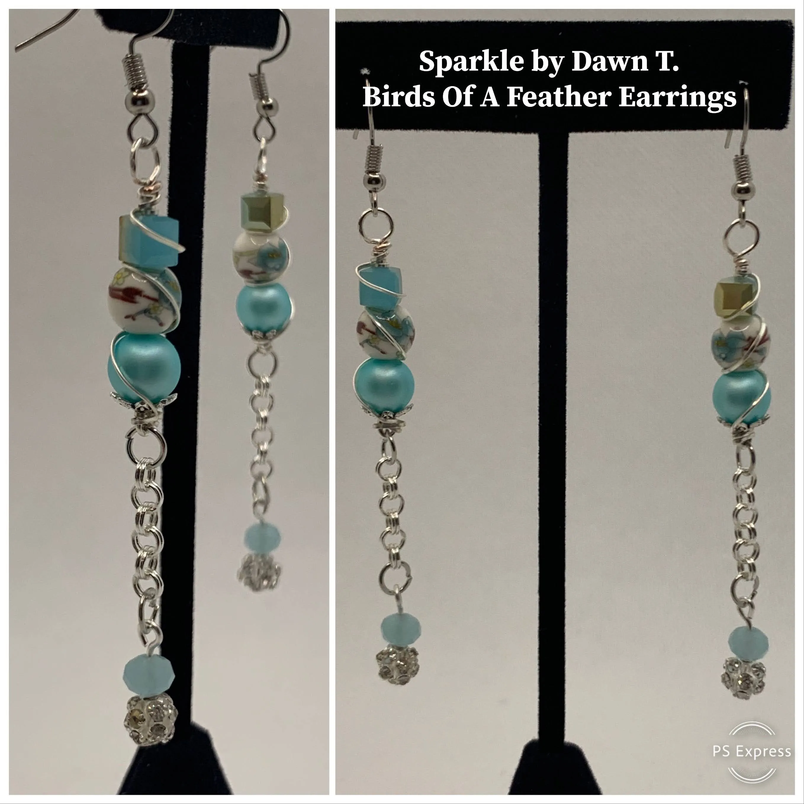 Birds of a Feather Necklace, Bracelet and Earrings