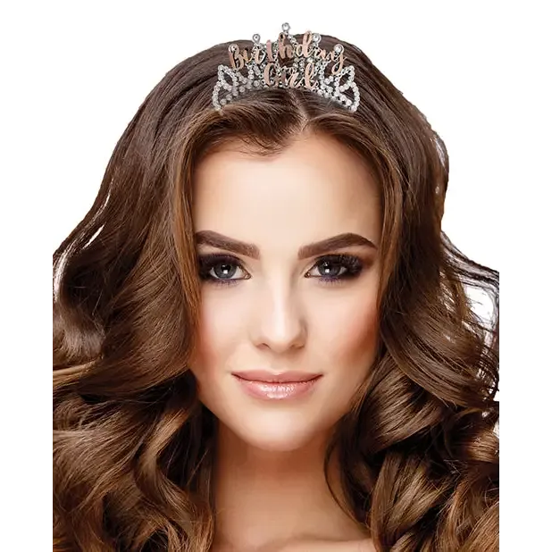 Birthday Girl Tiara - Rose Gold