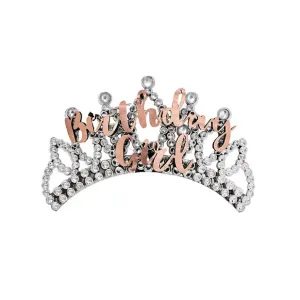Birthday Girl Tiara - Rose Gold
