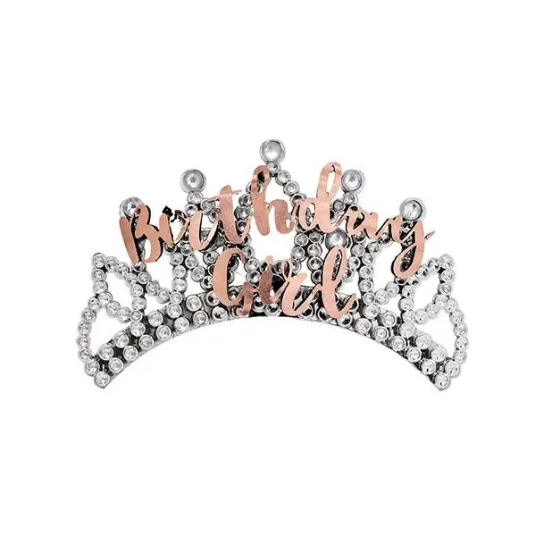 Birthday Girl Tiara - Rose Gold