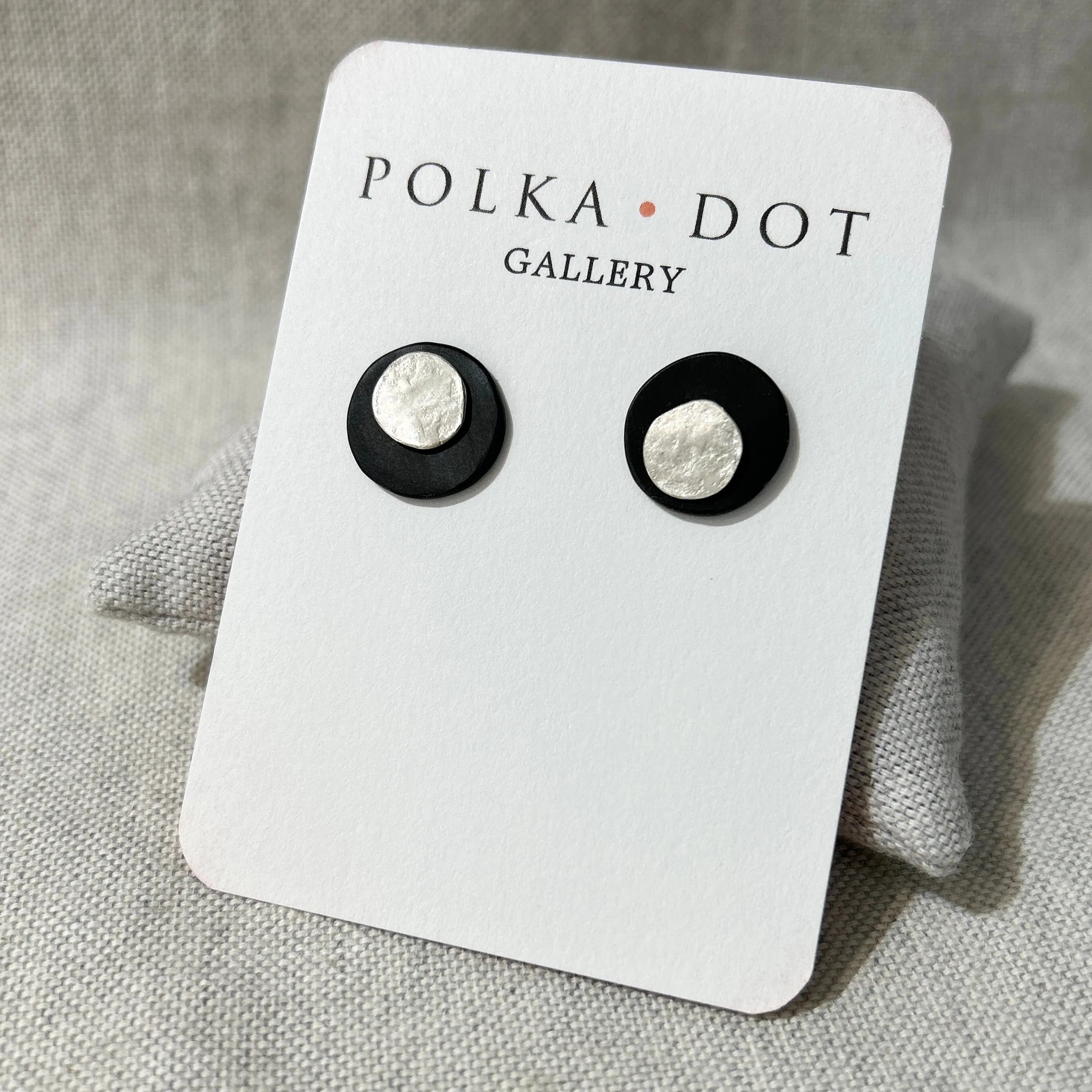 Black & Silver Earrings