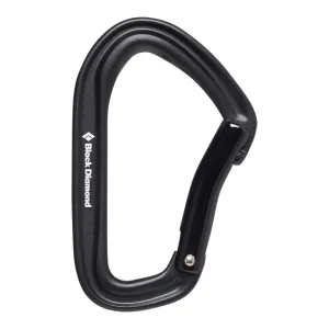 Black Diamond HotForge Bent Gate Carabiner Black | Buy Black Diamond HotForge Bent Gate Carabiner Black here | Outnorth