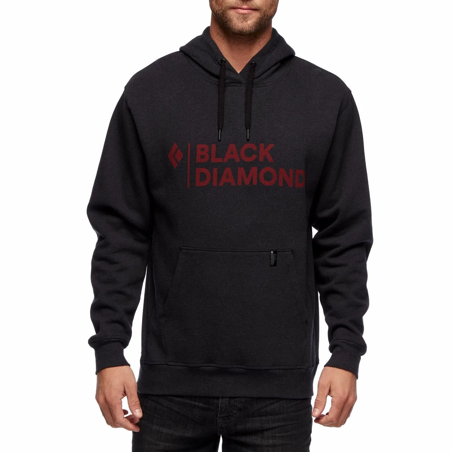 Black Diamond Men&#x27;s Stacked Logo Hoody Black Heather | Buy Black Diamond Men&#x27;s Stacked Logo Hoody Black Heather here | Outnorth