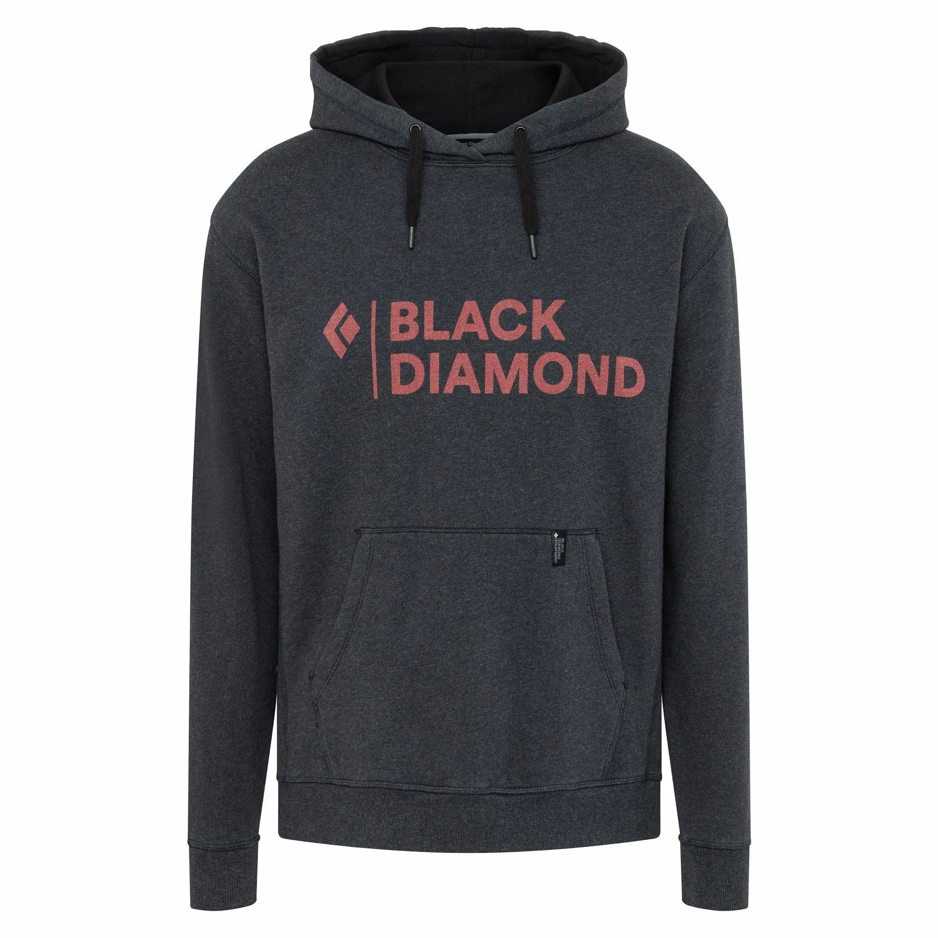 Black Diamond Men&#x27;s Stacked Logo Hoody Black Heather | Buy Black Diamond Men&#x27;s Stacked Logo Hoody Black Heather here | Outnorth