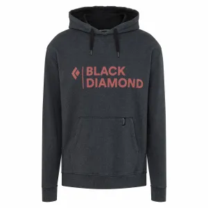 Black Diamond Men&#x27;s Stacked Logo Hoody Black Heather | Buy Black Diamond Men&#x27;s Stacked Logo Hoody Black Heather here | Outnorth