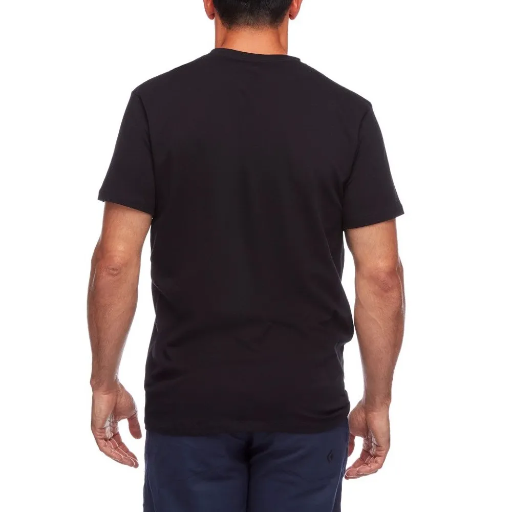 Black Diamond Men&#x27;s Stacked Logo Tee Black | Buy Black Diamond Men&#x27;s Stacked Logo Tee Black here | Outnorth