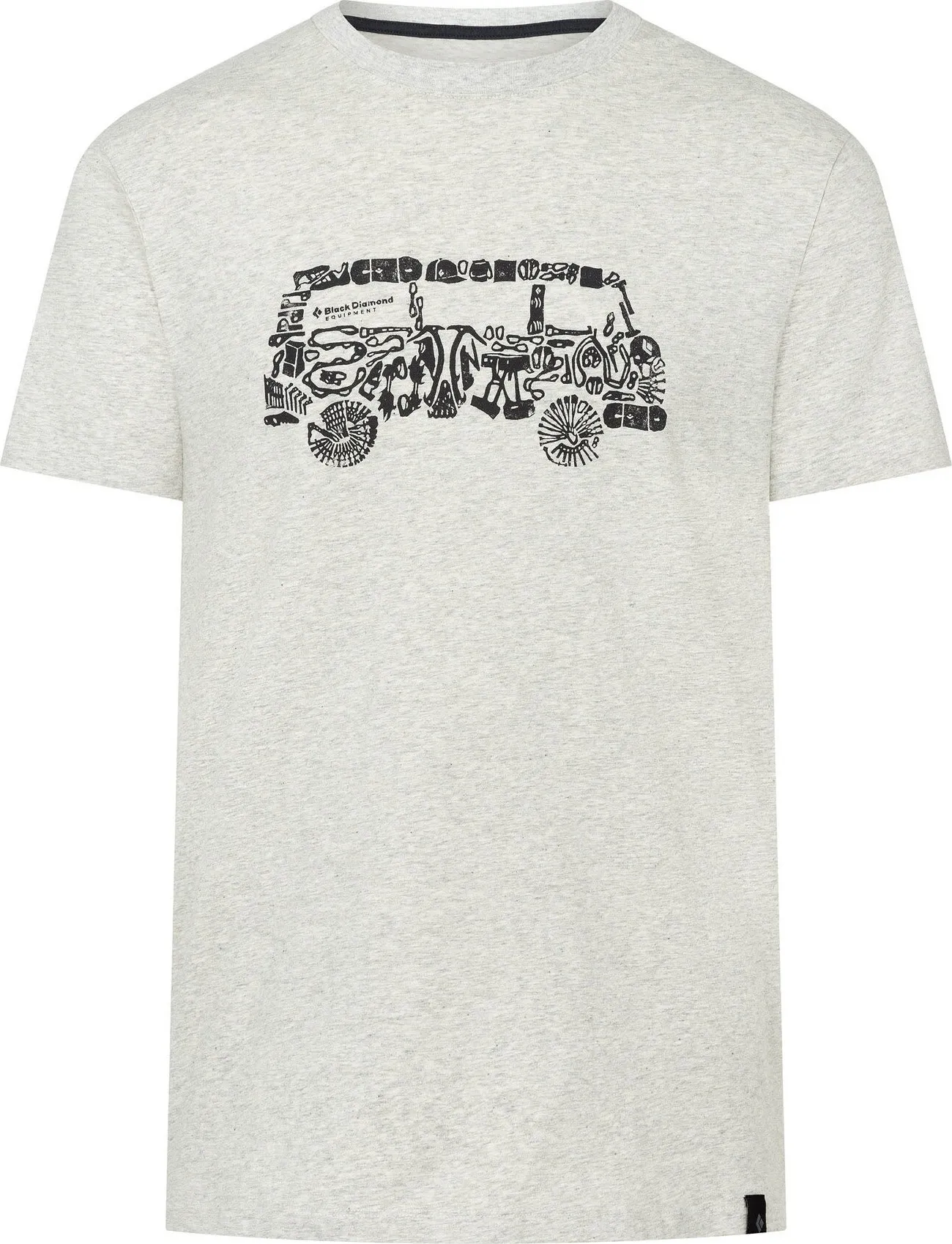 Black Diamond Men&#x27;s Vantastic Tee Birch Heather | Buy Black Diamond Men&#x27;s Vantastic Tee Birch Heather here | Outnorth