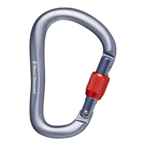 Black Diamond RockLock Screwgate Carabiner Gray | Buy Black Diamond RockLock Screwgate Carabiner Gray here | Outnorth