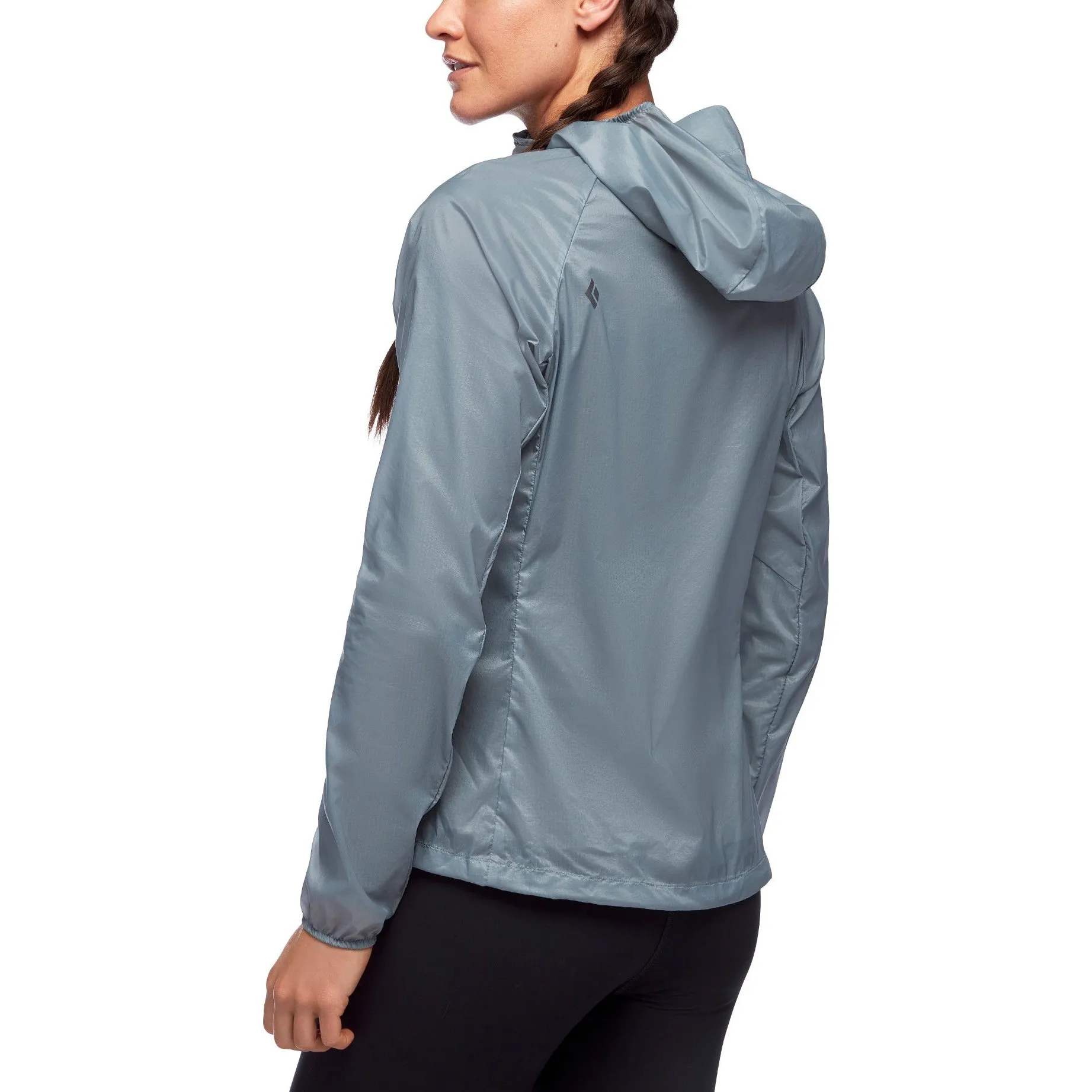 Black Diamond Women&#x27;s Distance Wind Shell Blue Ash | Buy Black Diamond Women&#x27;s Distance Wind Shell Blue Ash here | Outnorth