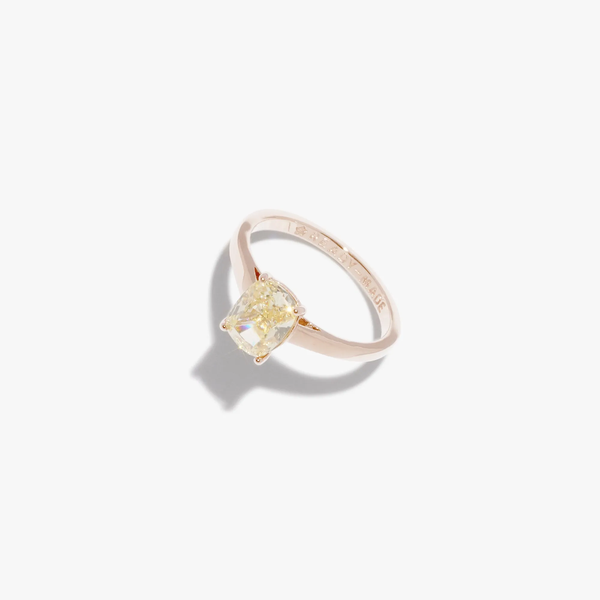 Canary Baby Cocktail Ring