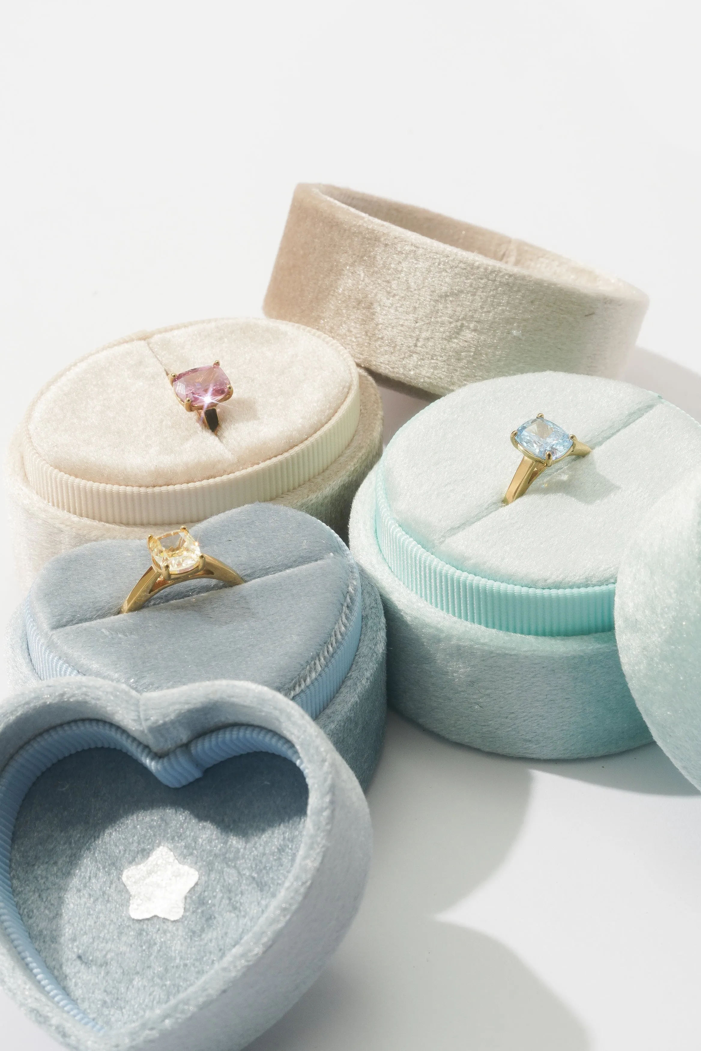 Canary Baby Cocktail Ring
