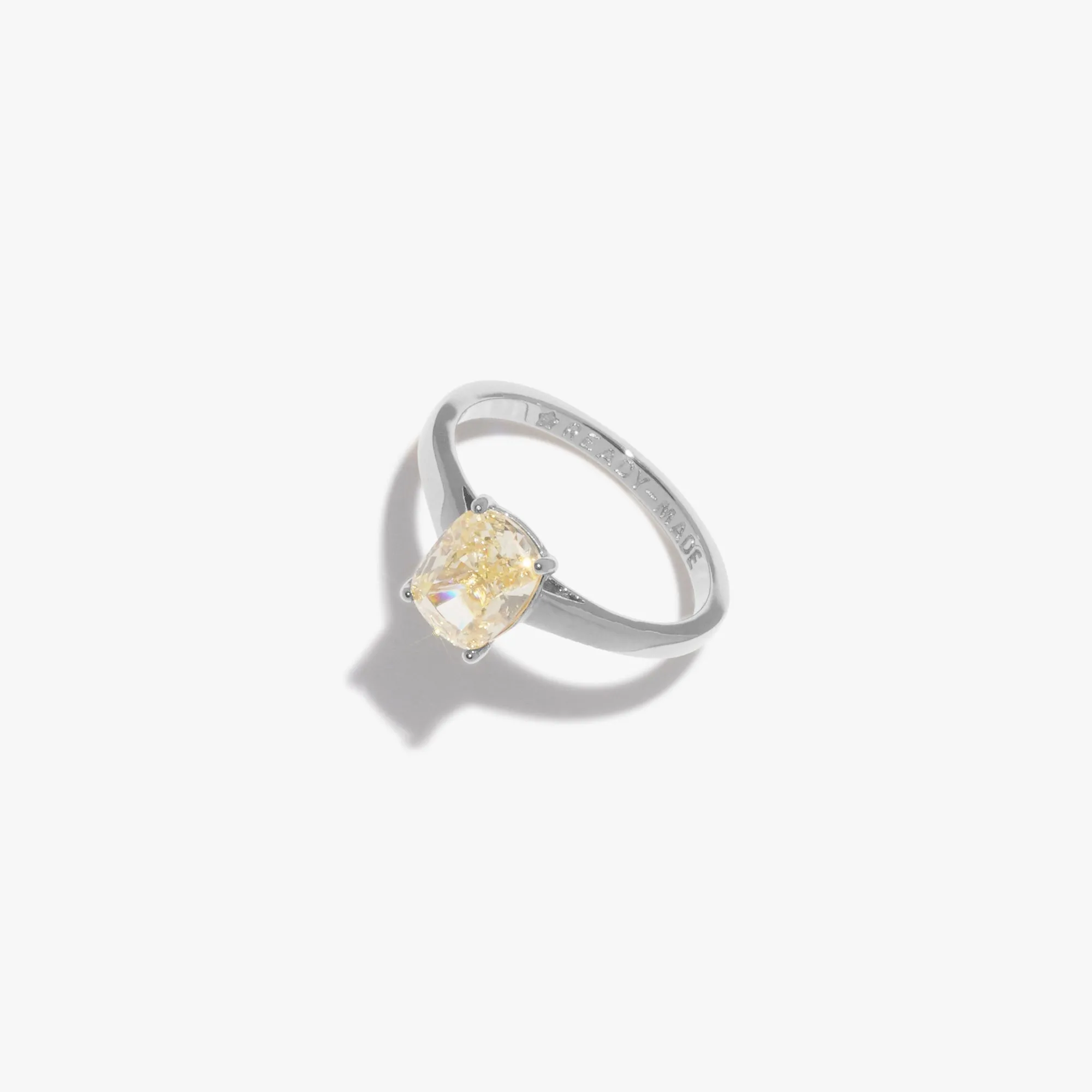 Canary Baby Cocktail Ring