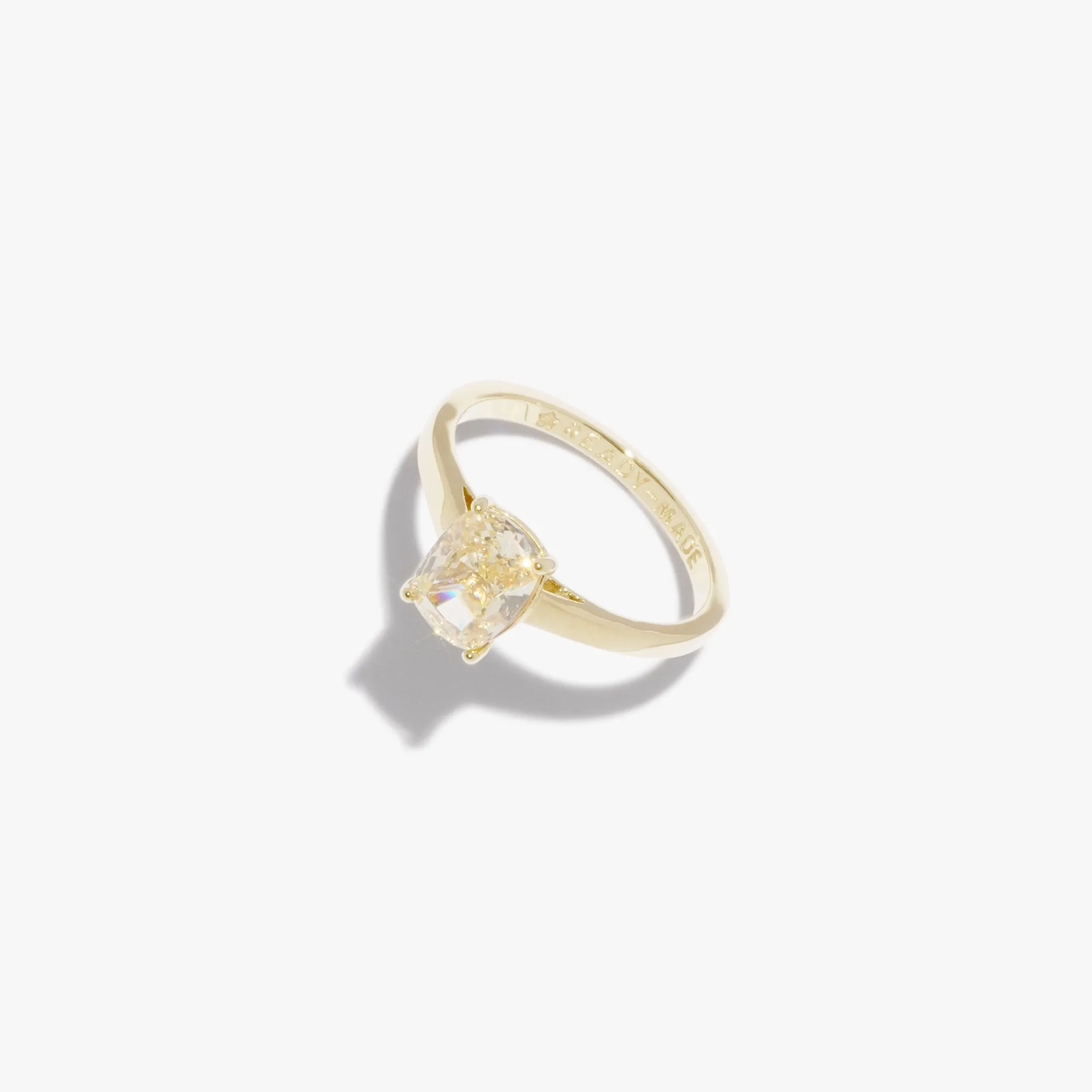 Canary Baby Cocktail Ring