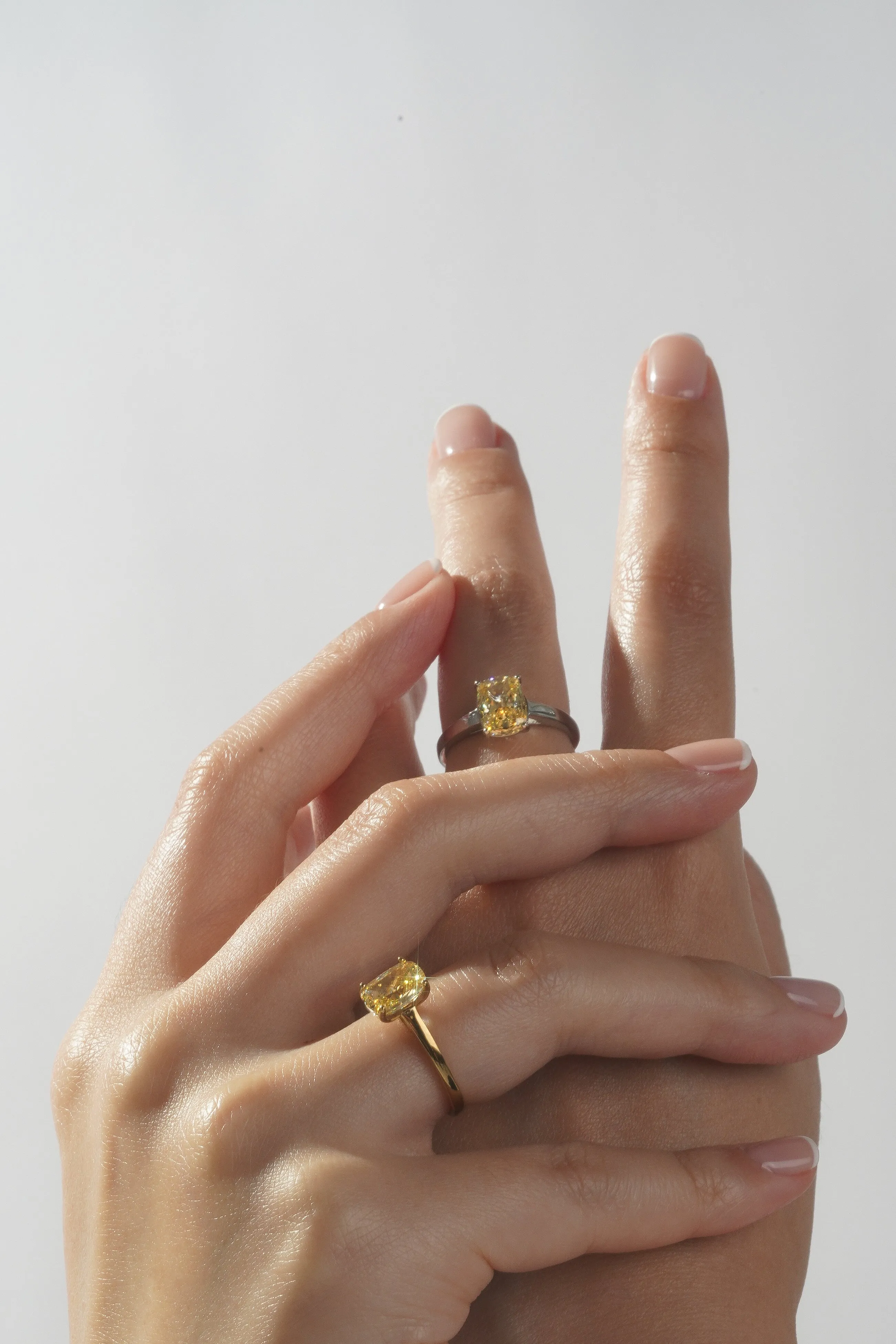 Canary Baby Cocktail Ring