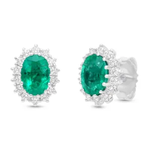 Cleo Stud Earrings - WG