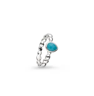 Coast Pebble Azure Gemstone Ring