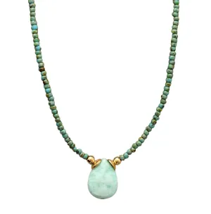 Collier en Amazonite: Équilibre et Énergie Positive