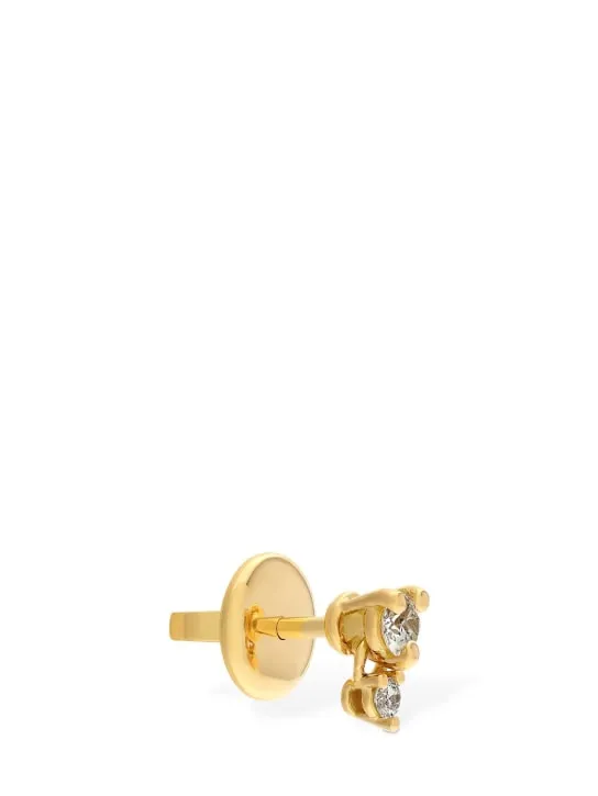 Delfina Delettrez   18kt Dancing diamond mono earring 