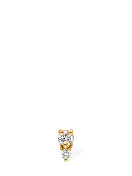 Delfina Delettrez   18kt Dancing diamond mono earring 