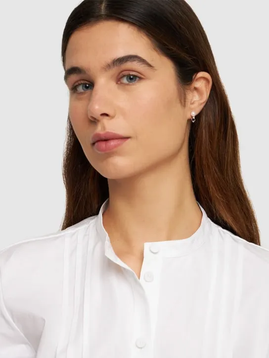 Delfina Delettrez   Two-in-one pearl &amp; diamond mono earring 