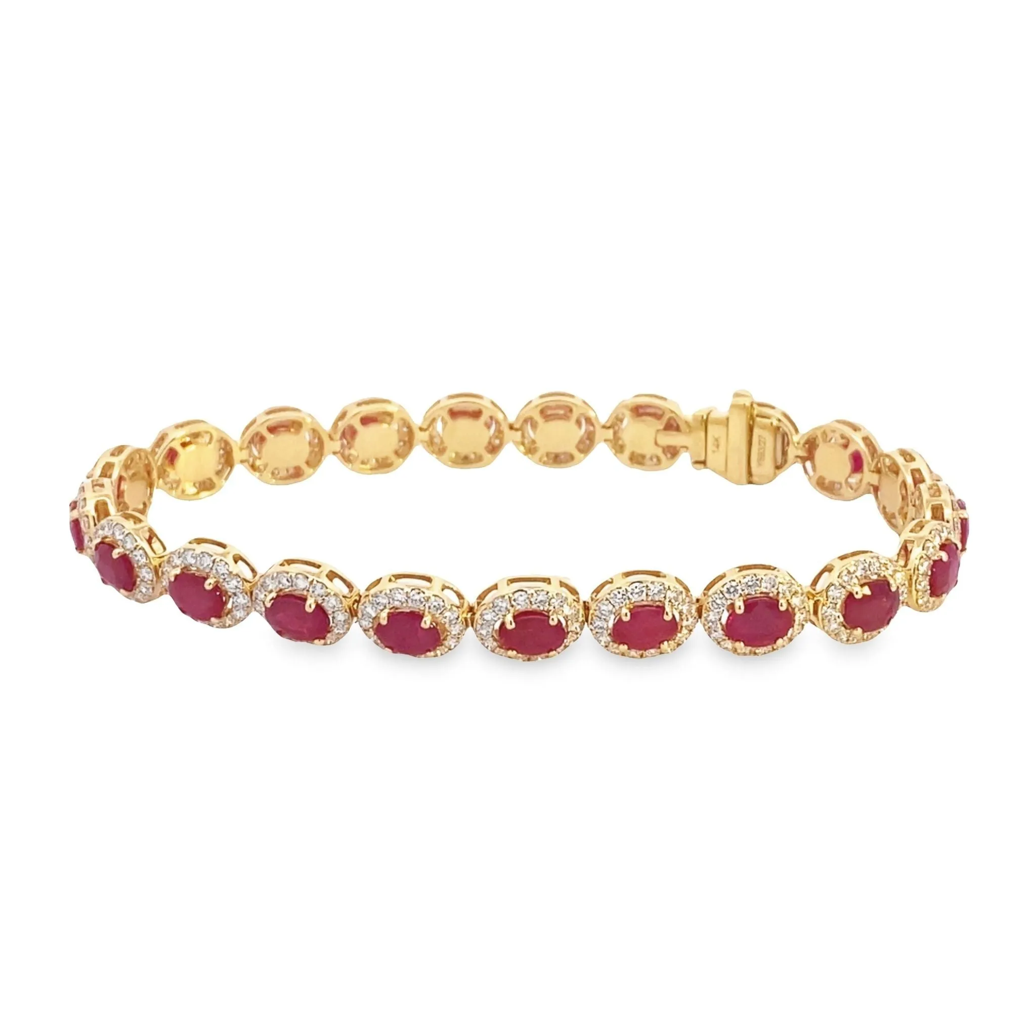 Diamond and Ruby Bracelet