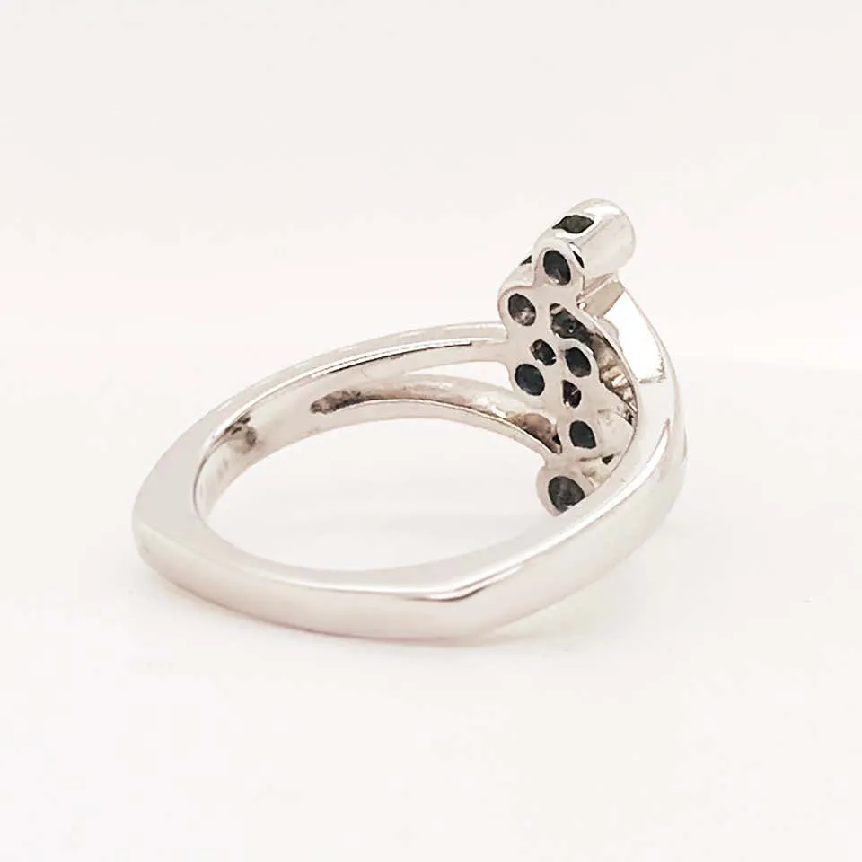 Diamond Bezel Bubble Ring