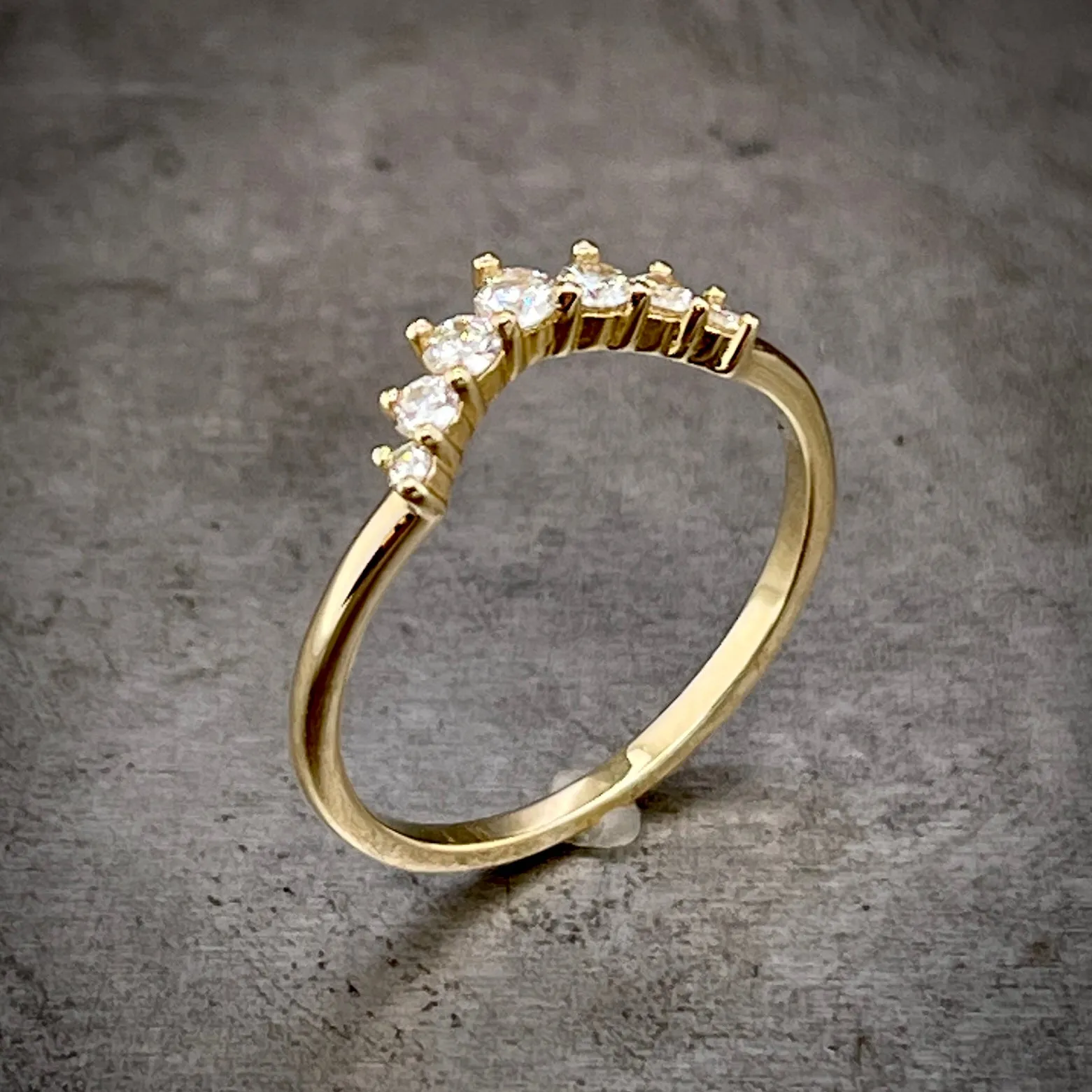 Diamond Tiara Ring