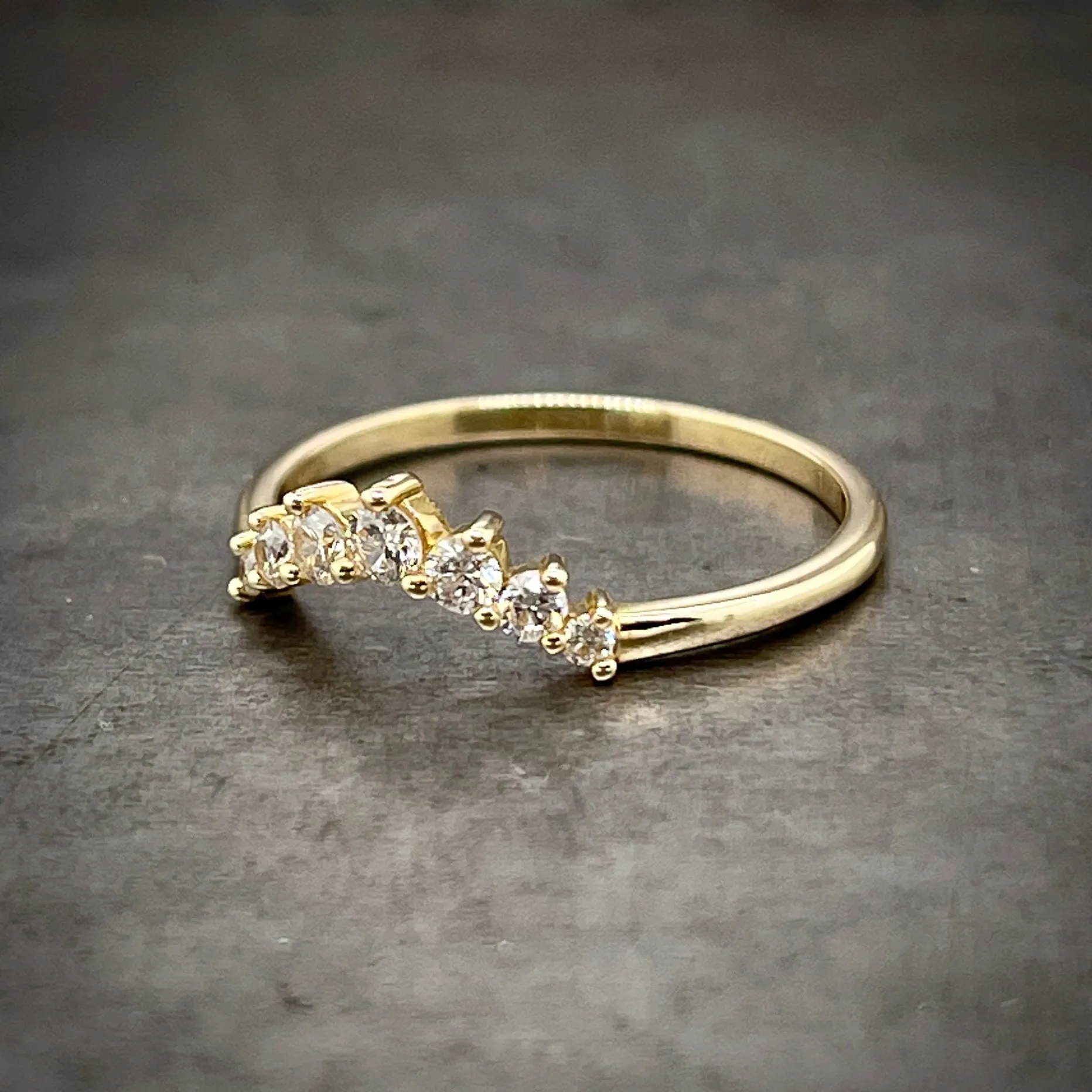 Diamond Tiara Ring