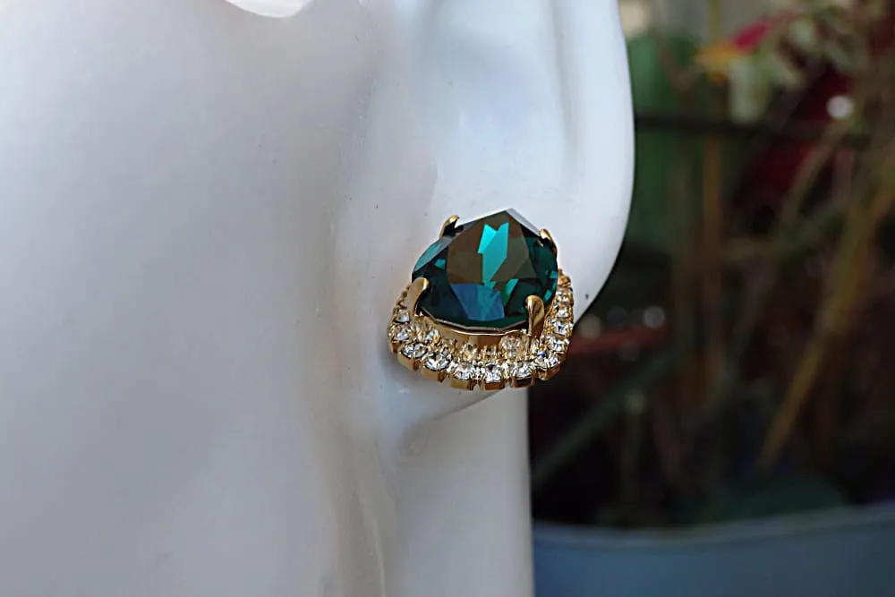 Emerald Rebeka  Crystal ring