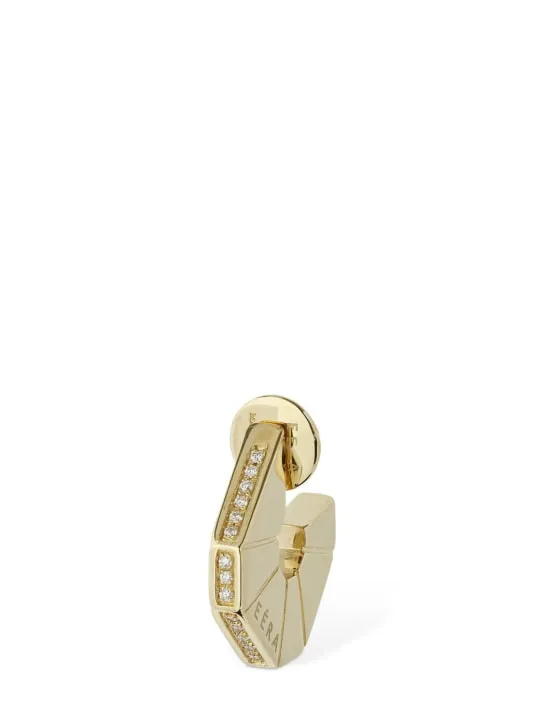 EÉRA   Careyes 18kt gold &amp; diamond mono earring 