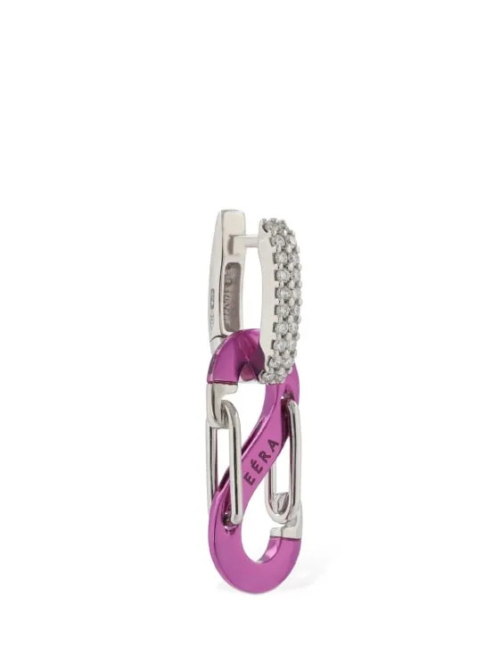 EÉRA   Romy small 18kt &amp; diamond mono earring 
