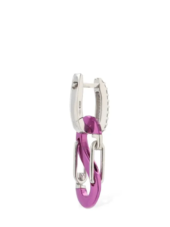 EÉRA   Romy small 18kt &amp; diamond mono earring 